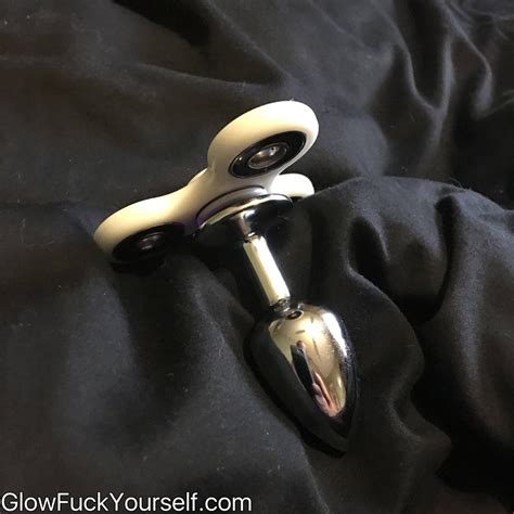 fidget spinner butt plug|Light Up Fidget Spinner Anal Plug – demo